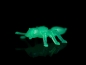 Preview: Kleine Plastik-Ameisen 70 St. - fluoreszierend